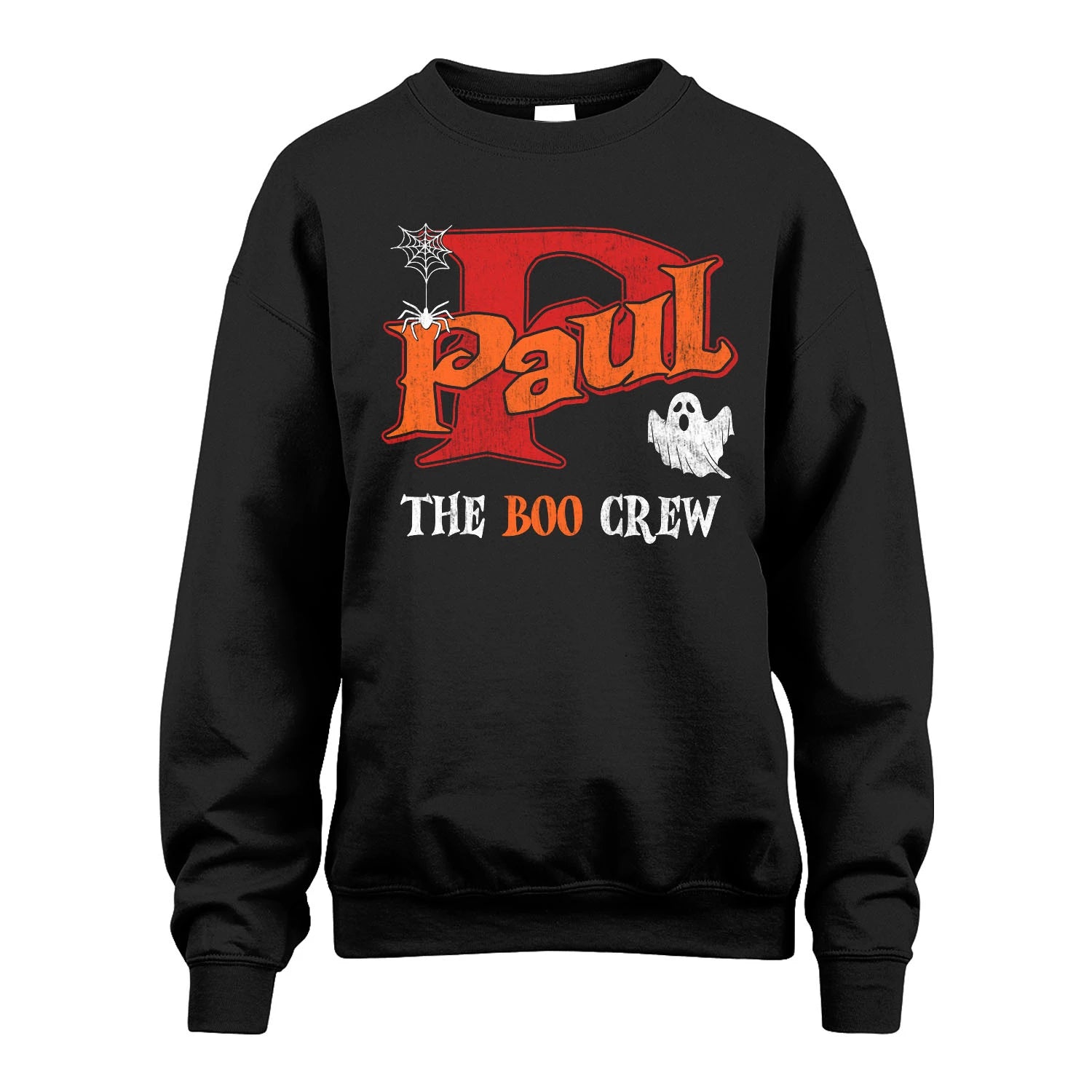 The Boo Crew Halloween Custom Name Shirt PAUL M1-22