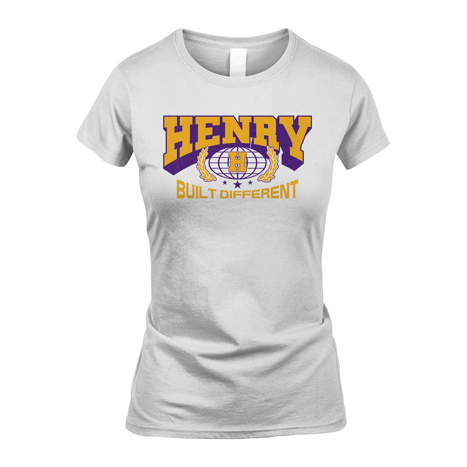 Your Name Built Different Sporty Shirt HENRY M1-32