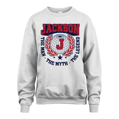 The Man The Myth The Legend Logo Shirt JACKSON M1-30
