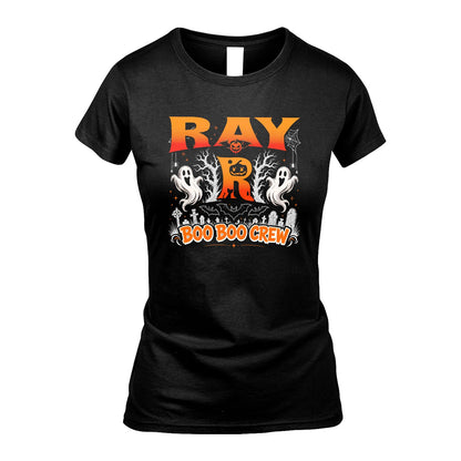 Boo Boo Crew Halloween Custom Name Shirt RAY M1-28