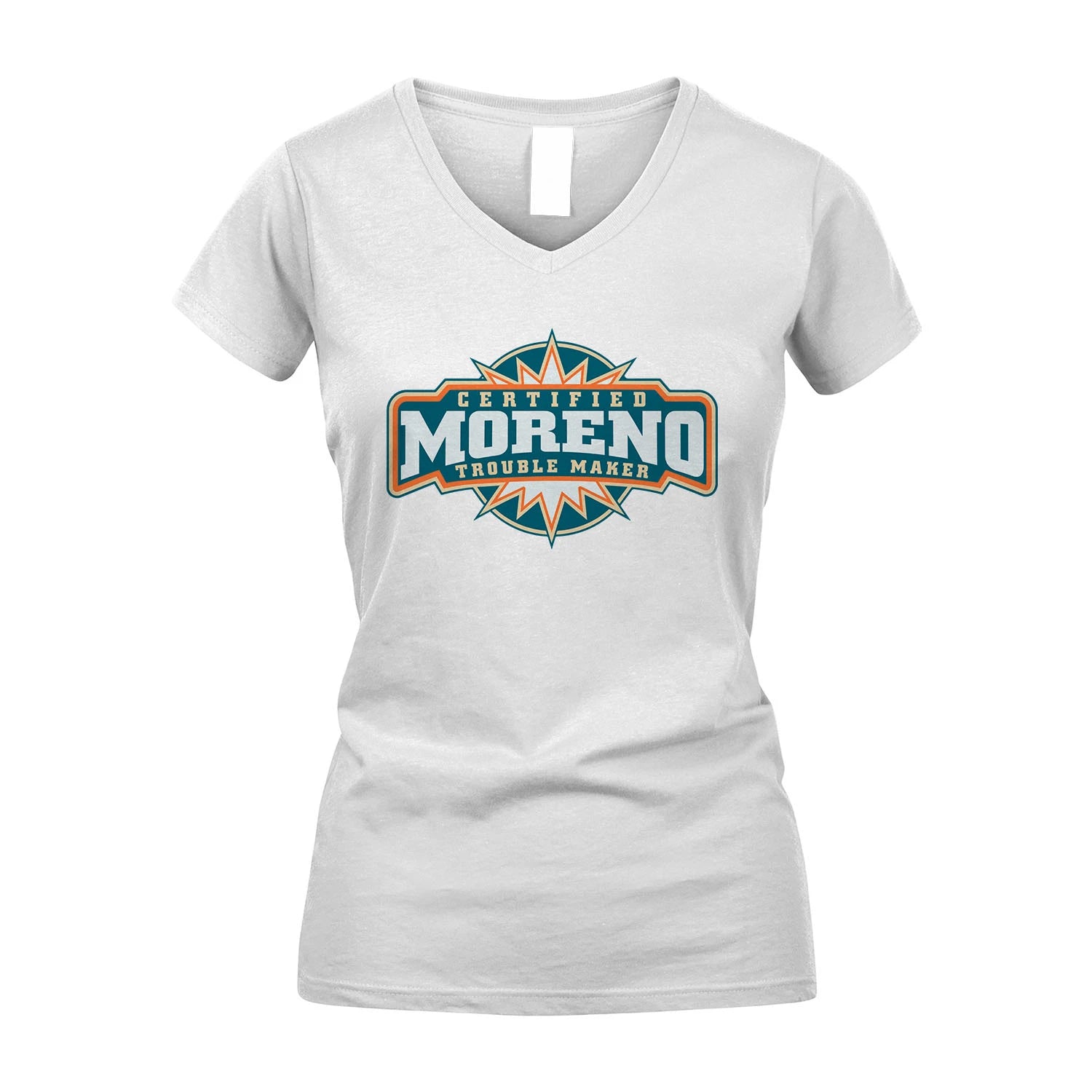 Certified Your Name Trouble Maker Shirt MORENO M1-36