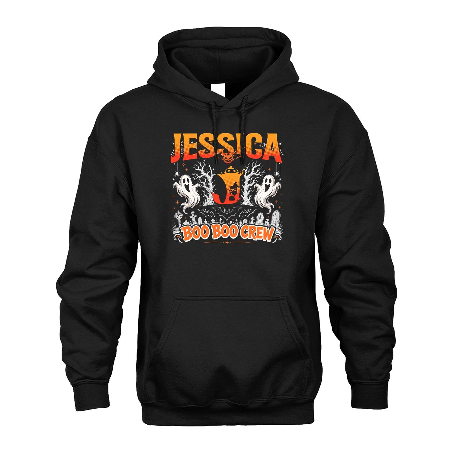 Boo Boo Crew Halloween Custom Name Shirt JESSICA M1-28