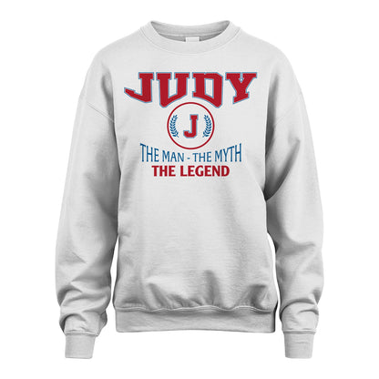 The Man The Myth The Legend Jet Style Shirt JUDY M1-9