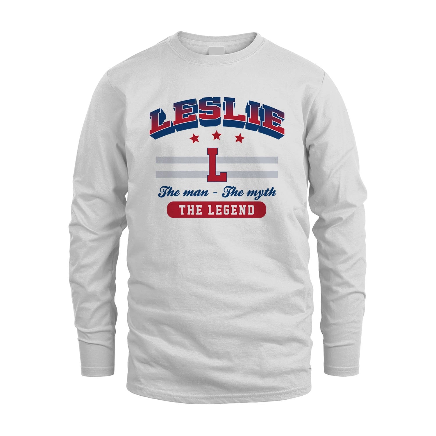 The Man The Myth The Legend With Your Name Shirt LESLIE M1-35