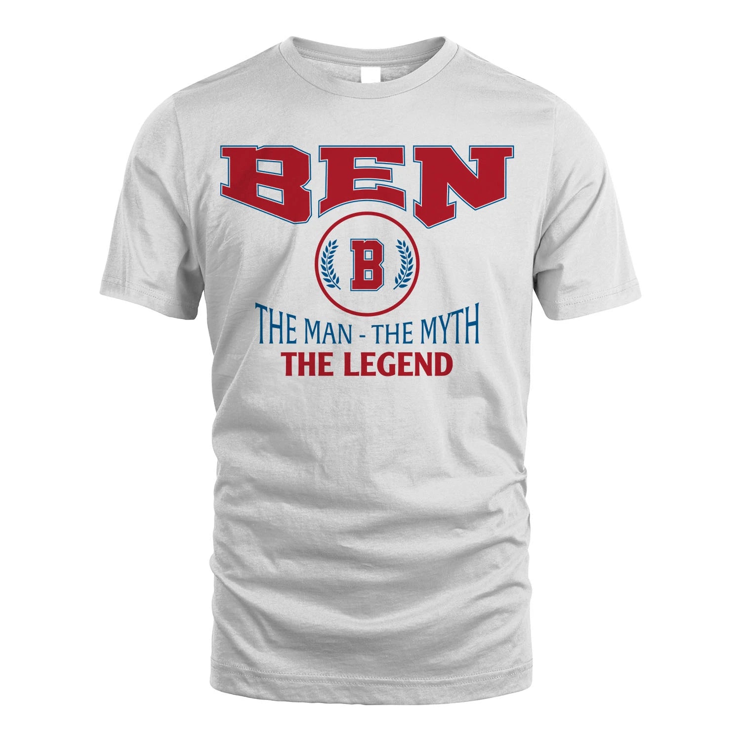The Man The Myth The Legend Jet Style Shirt BEN M1-9