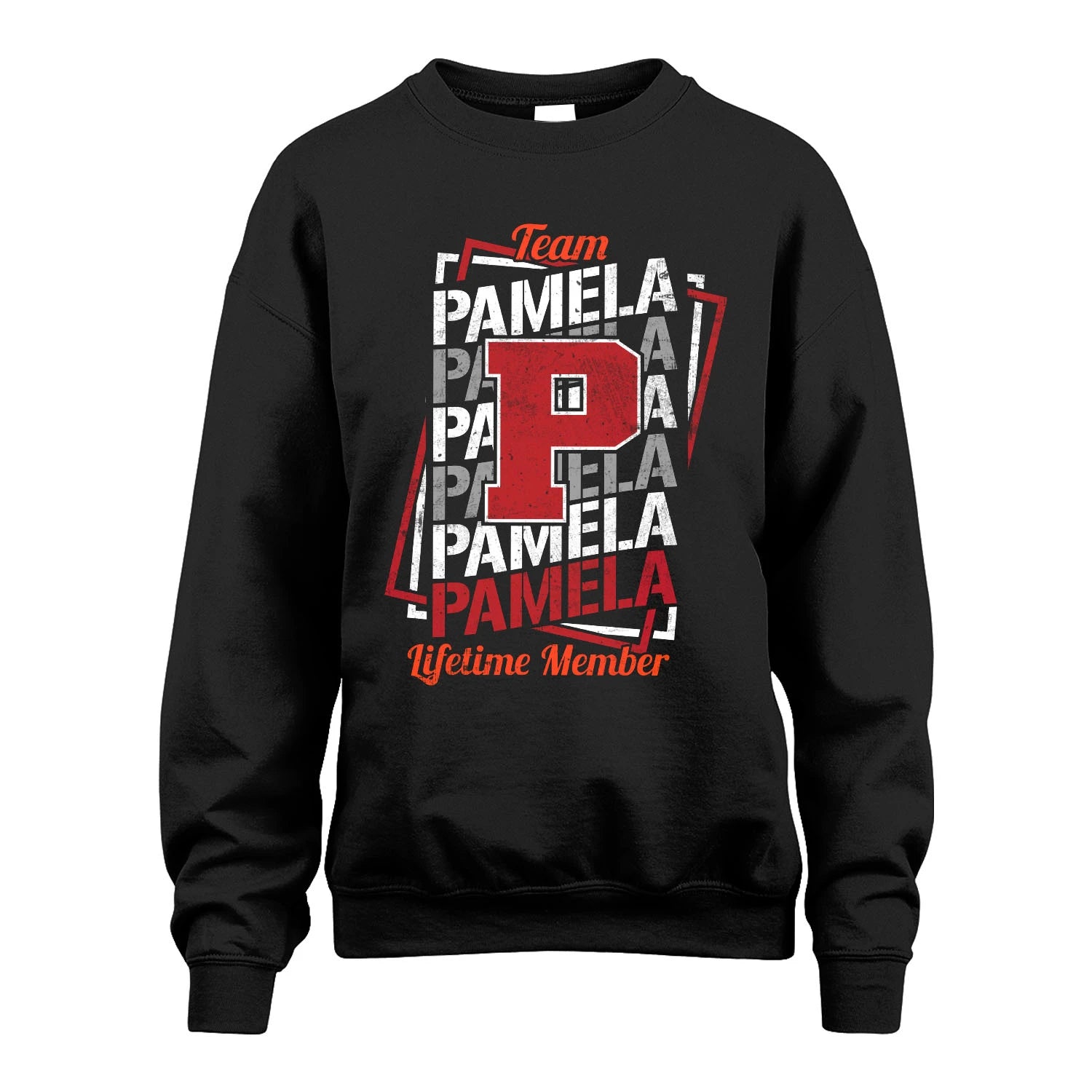 Team Your Name Lifetime Member Sporty Shirt PAMELA M1-25