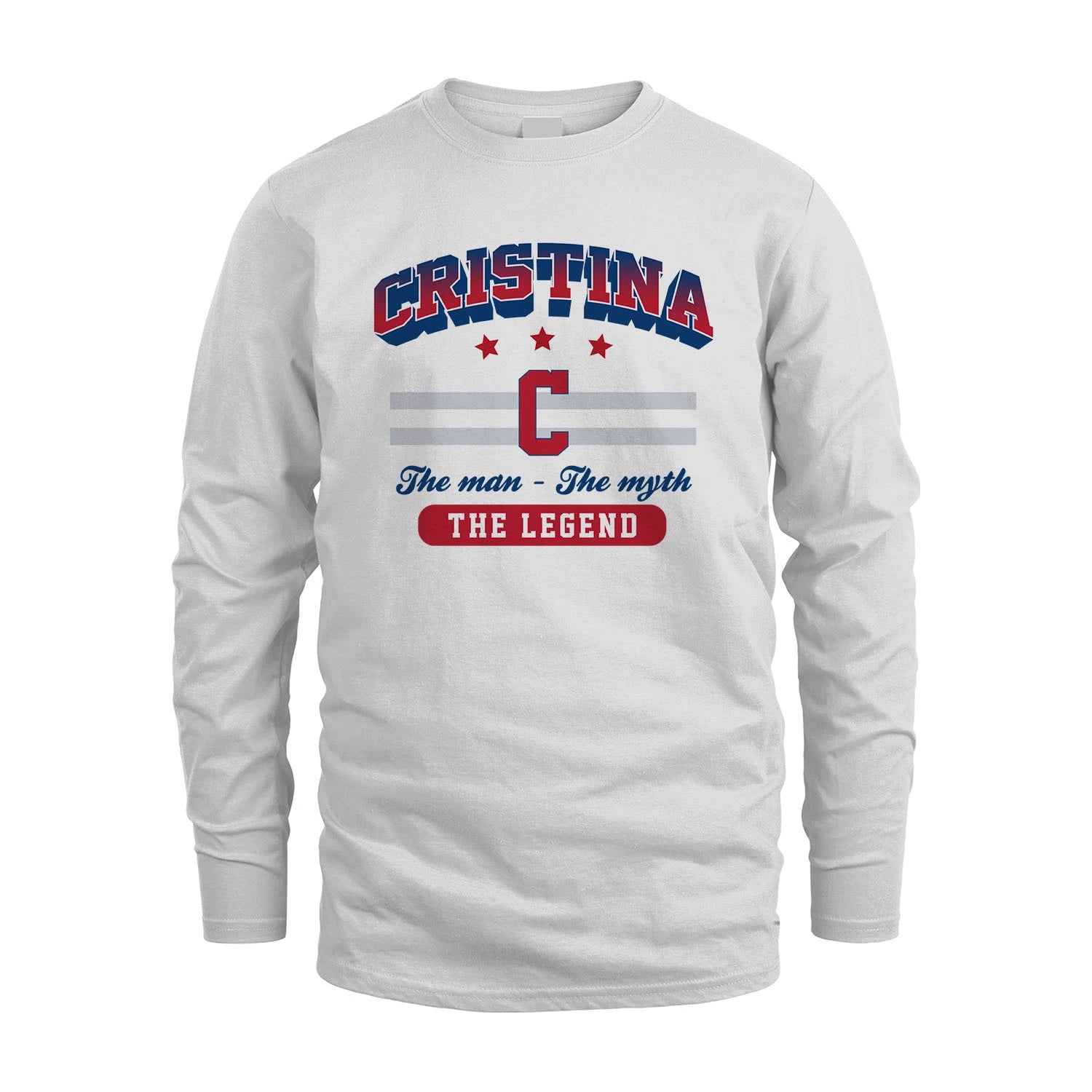 The Man The Myth The Legend With Your Name Shirt CRISTINA M1-35