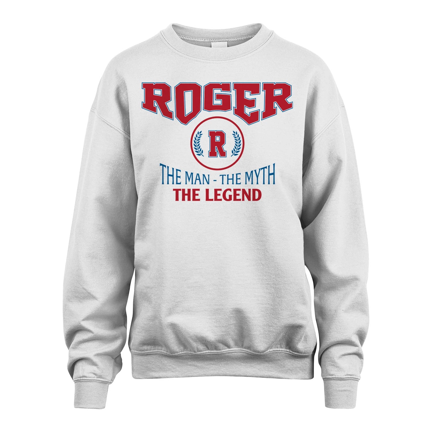 The Man The Myth The Legend Jet Style Shirt ROGER M1-9
