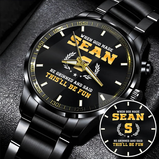 When God Made He Grinned And Said This'll Be Fun Watch SEAN M1-W7