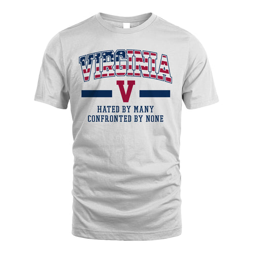 Hated By Many Confronted By None America Shirt VIRGINIA M1-10
