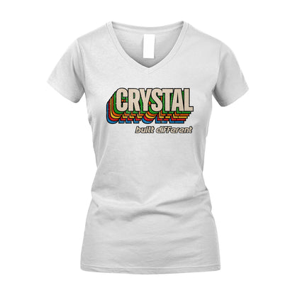 Your Name Built Different Retro Shirt CRYSTAL M1-26