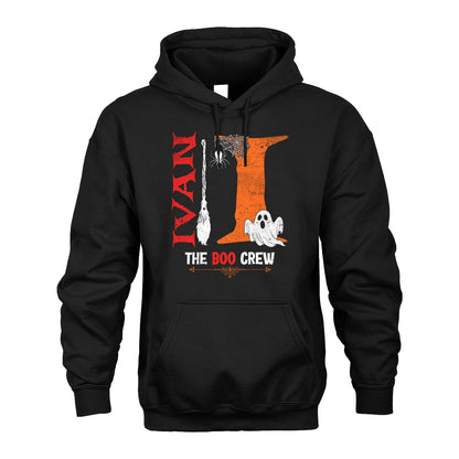 The Boo Crew Halloween With Your Name Shirt IVAN M1-23