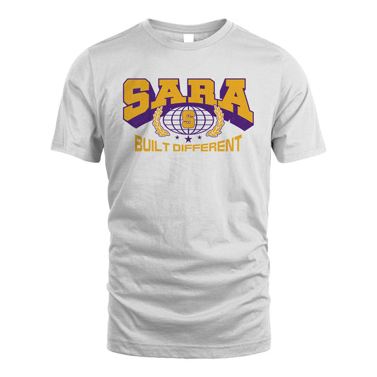 Your Name Built Different Sporty Shirt SARA M1-32