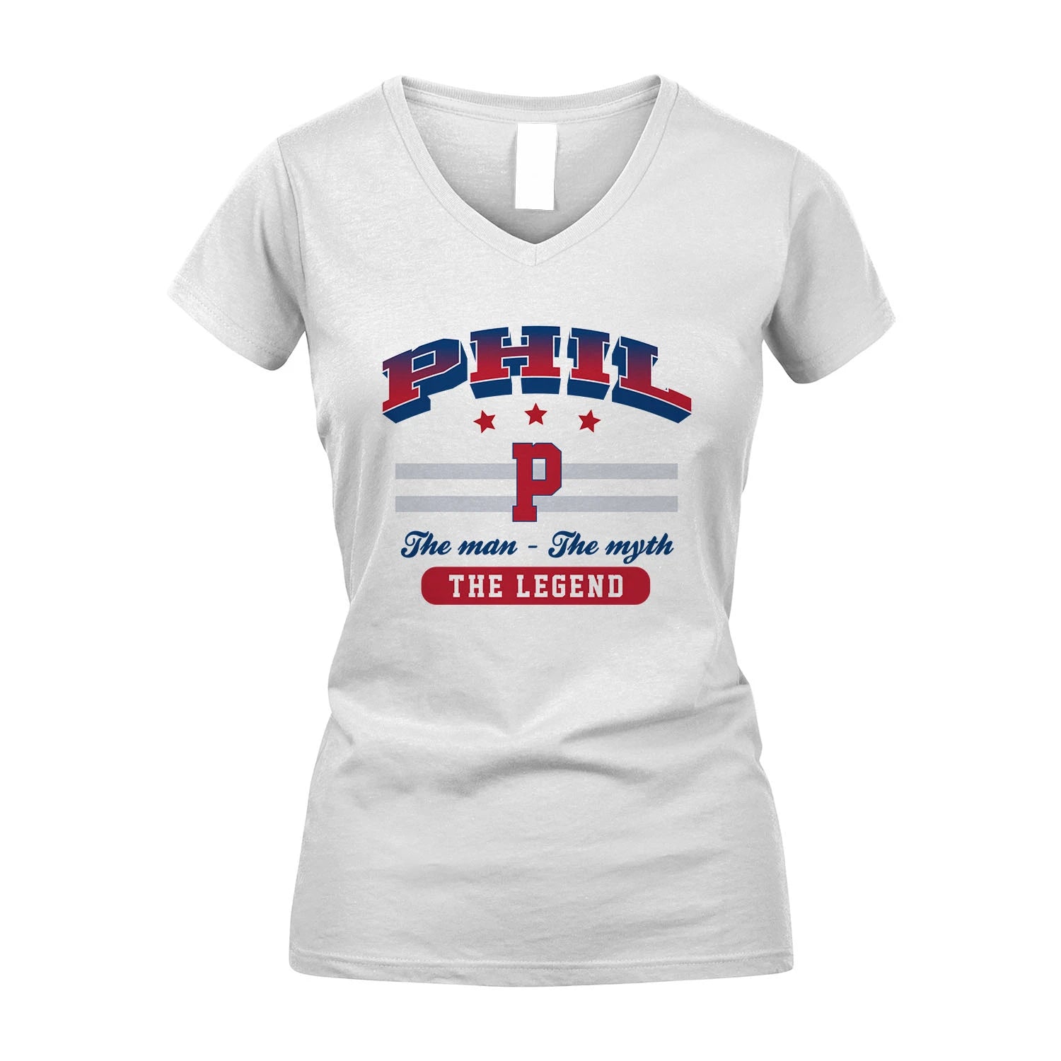 The Man The Myth The Legend With Your Name Shirt PHIL M1-35