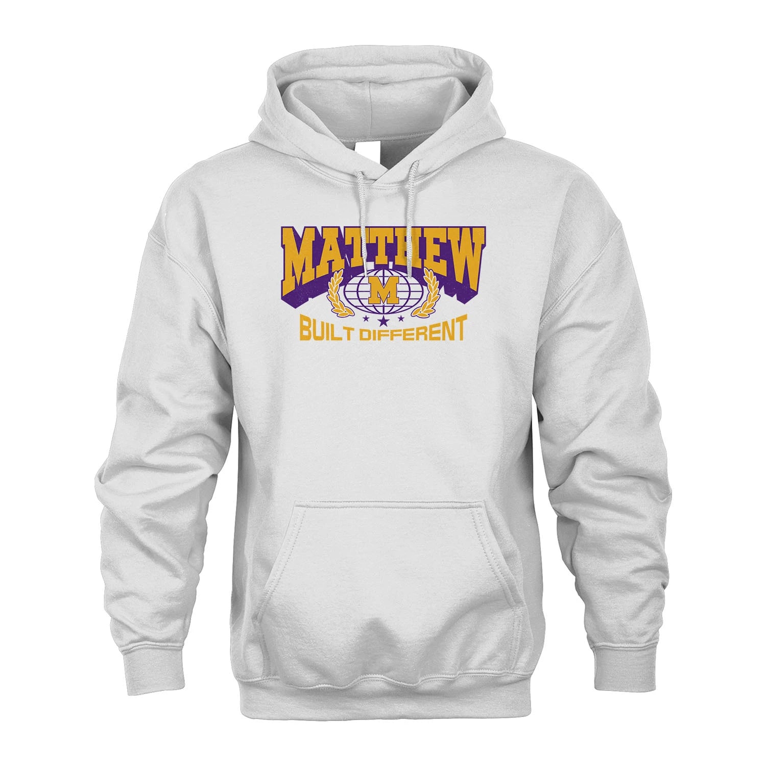 Your Name Built Different Sporty Shirt MATTHEW M1-32