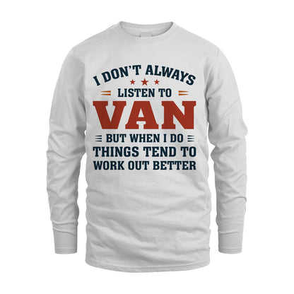 I Don't Always Listen To... VAN M1-2