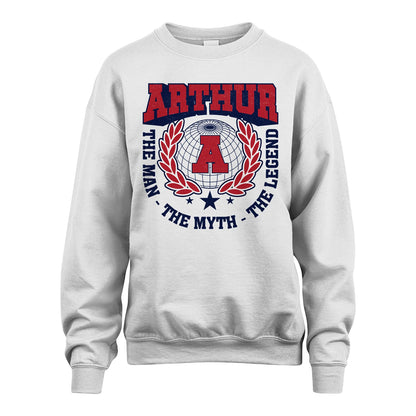 The Man The Myth The Legend Logo Shirt ARTHUR M1-30