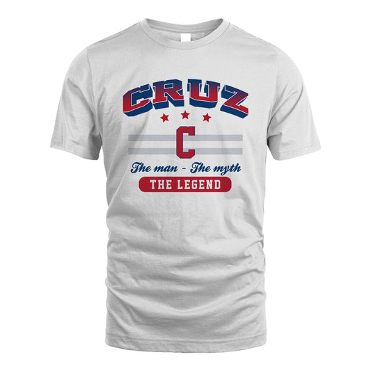 The Man The Myth The Legend With Your Name Shirt CRUZ M1-35