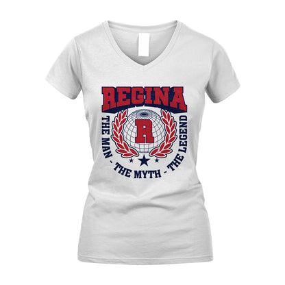 The Man The Myth The Legend Logo Shirt REGINA M1-30