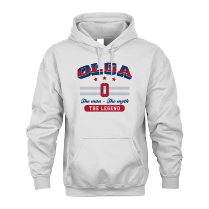 The Man The Myth The Legend With Your Name Shirt OLGA M1-35
