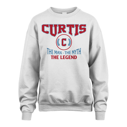The Man The Myth The Legend Jet Style Shirt CURTIS M1-9
