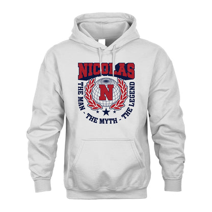 The Man The Myth The Legend Logo Shirt NICOLAS M1-30