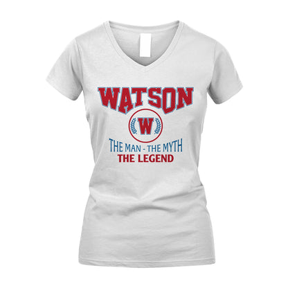 The Man The Myth The Legend Jet Style Shirt WATSON M1-9