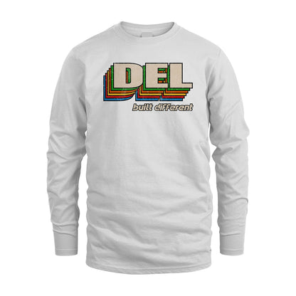Your Name Built Different Retro Shirt DEL M1-26