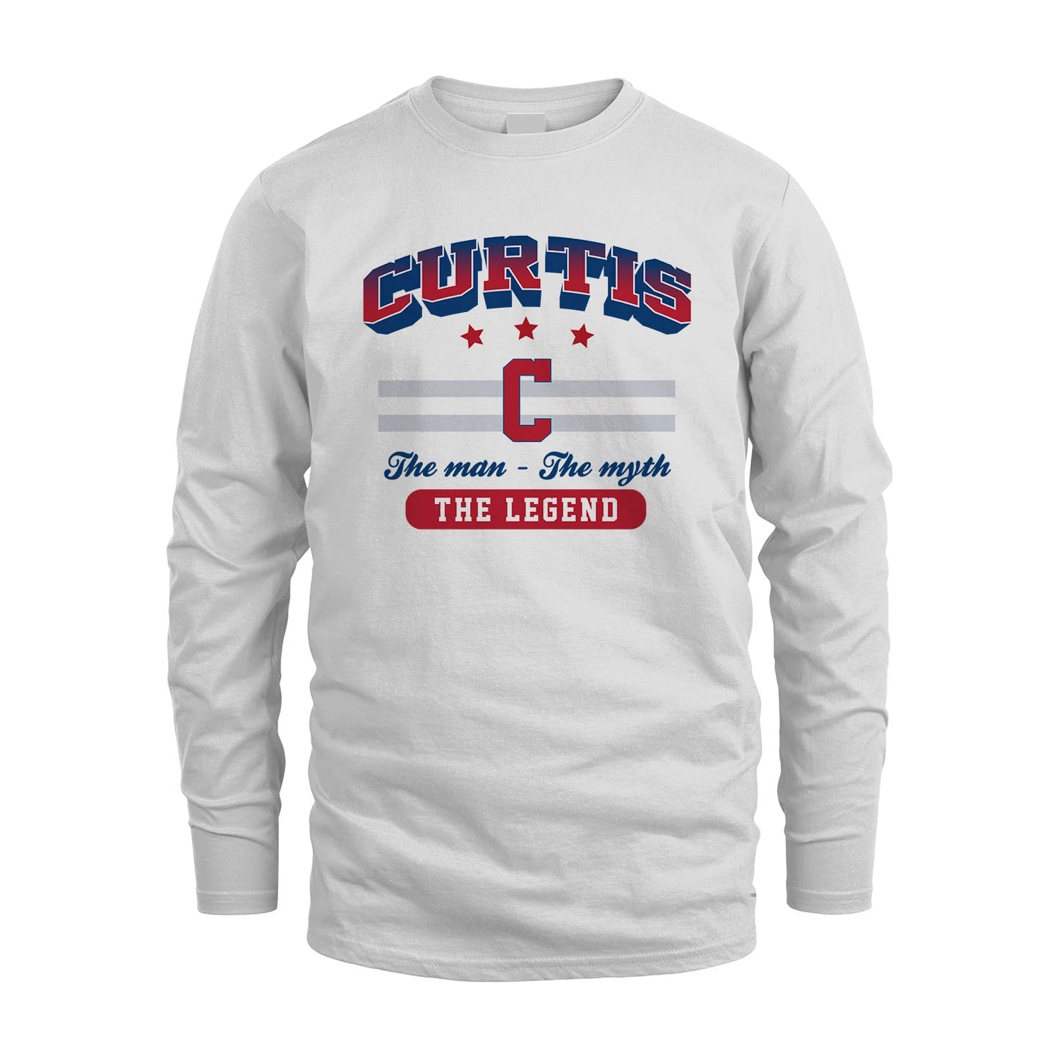 The Man The Myth The Legend With Your Name Shirt CURTIS M1-35