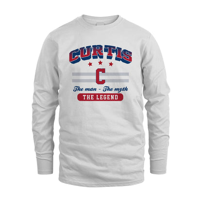 The Man The Myth The Legend With Your Name Shirt CURTIS M1-35