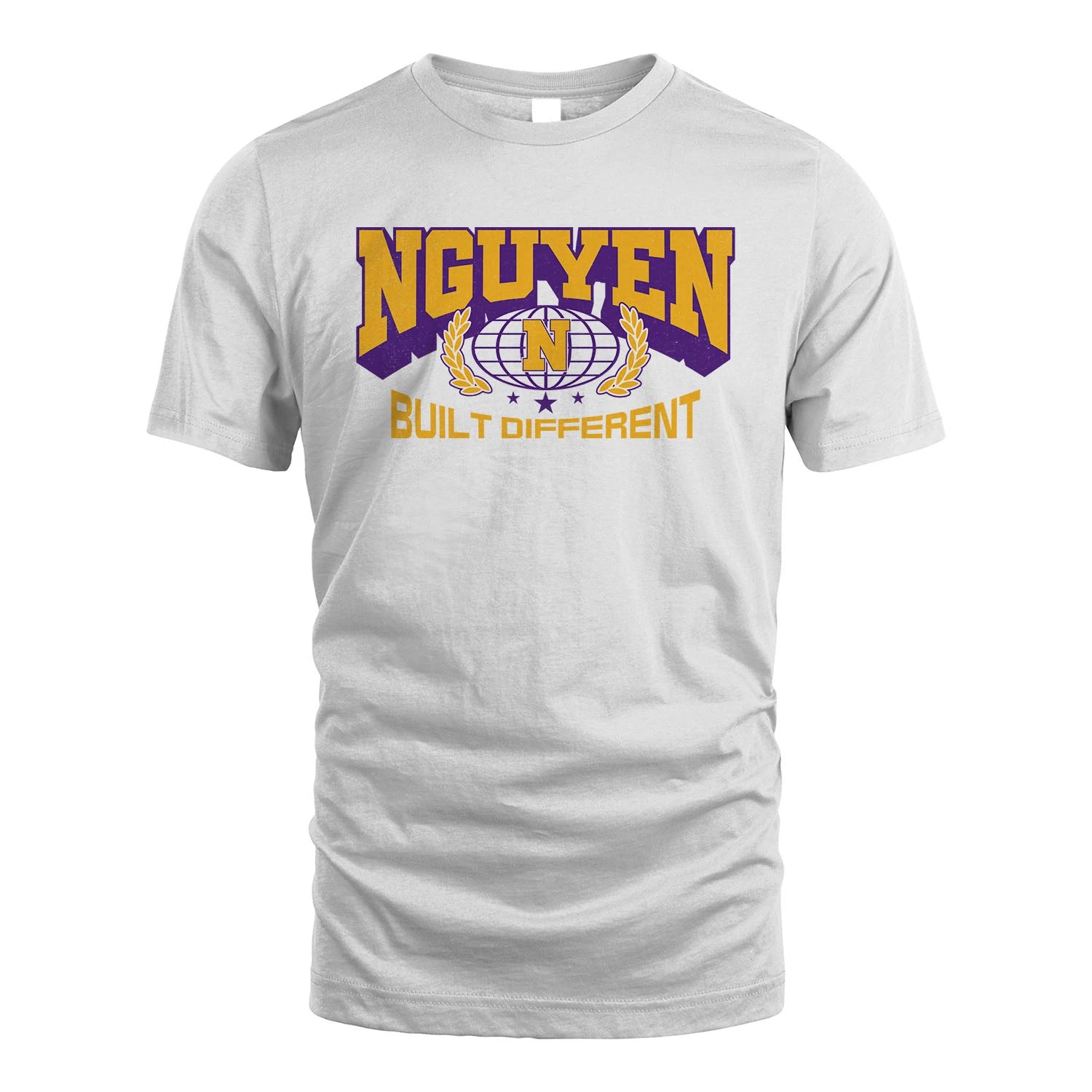Your Name Built Different Sporty Shirt NGUYEN M1-32