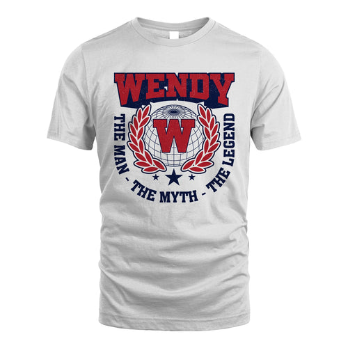 The Man The Myth The Legend Logo Shirt WENDY M1-30