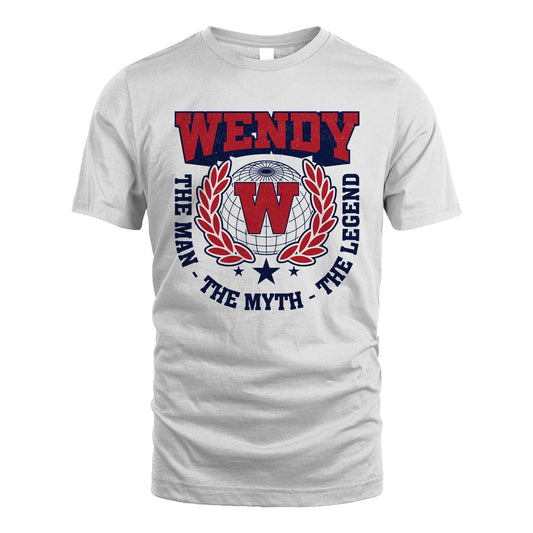 The Man The Myth The Legend Logo Shirt WENDY M1-30
