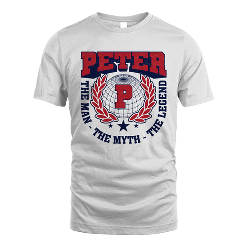 The Man The Myth The Legend Logo Shirt PETER M1-30