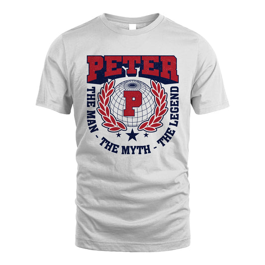The Man The Myth The Legend Logo Shirt PETER M1-30