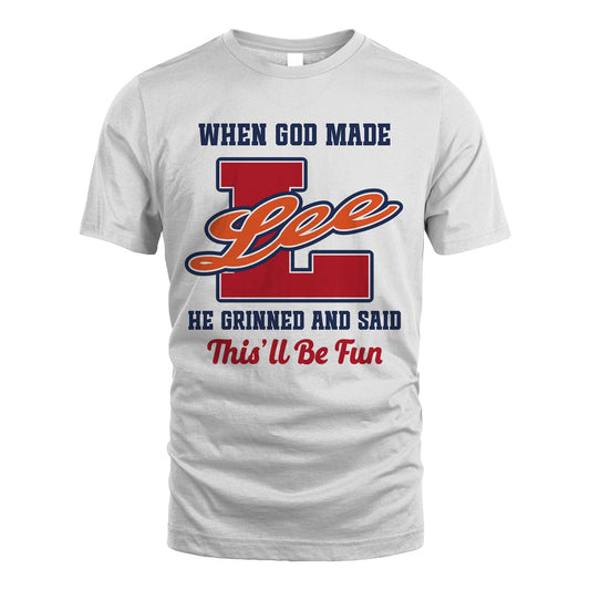 God Made Your Name Custom Shirt LEE M1-16