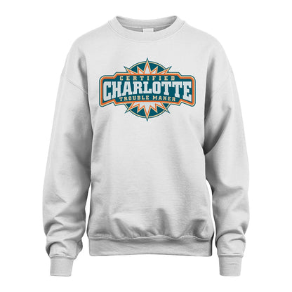 Certified Your Name Trouble Maker Shirt CHARLOTTE M1-36