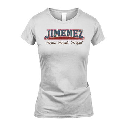 The Man The Myth The Legend Vintage Shirt JIMENEZ M1-6