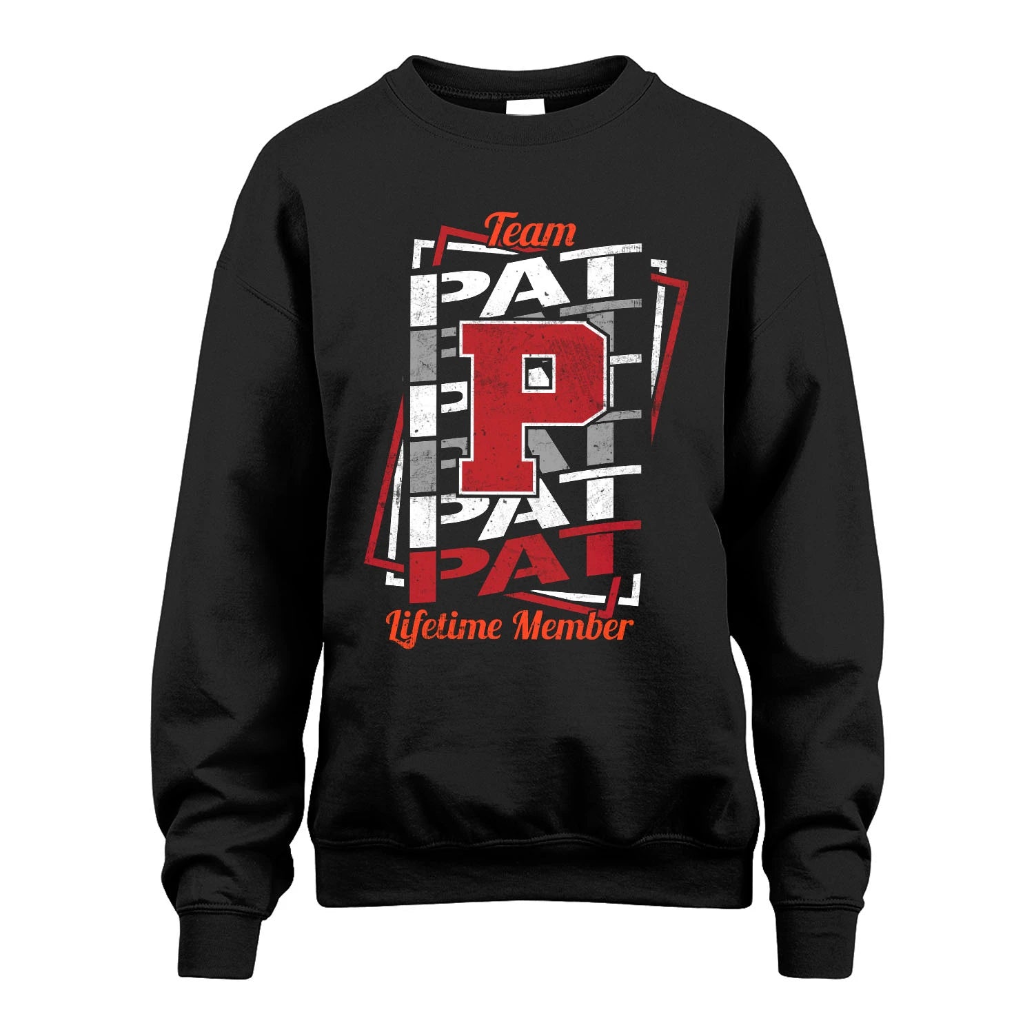 Team Your Name Lifetime Member Sporty Shirt PAT M1-25