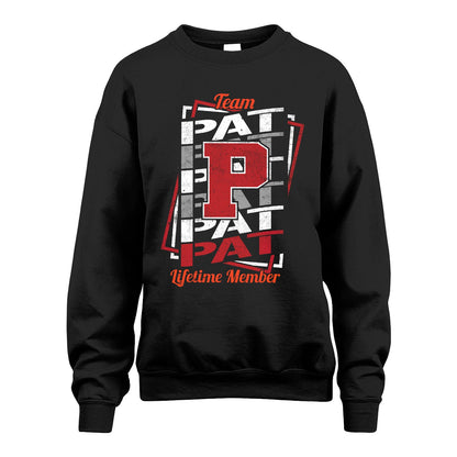 Team Your Name Lifetime Member Sporty Shirt PAT M1-25