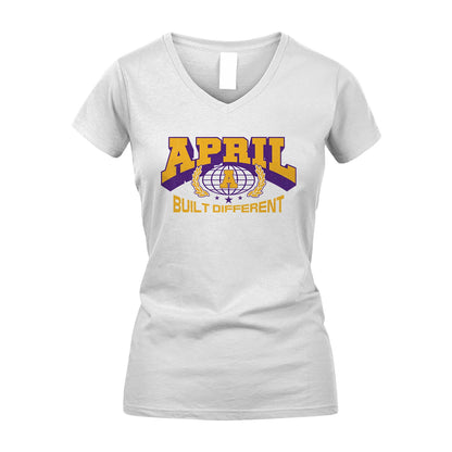 Your Name Built Different Sporty Shirt APRIL M1-32