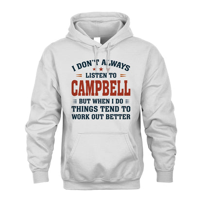 I Don't Always Listen To... CAMPBELL M1-2