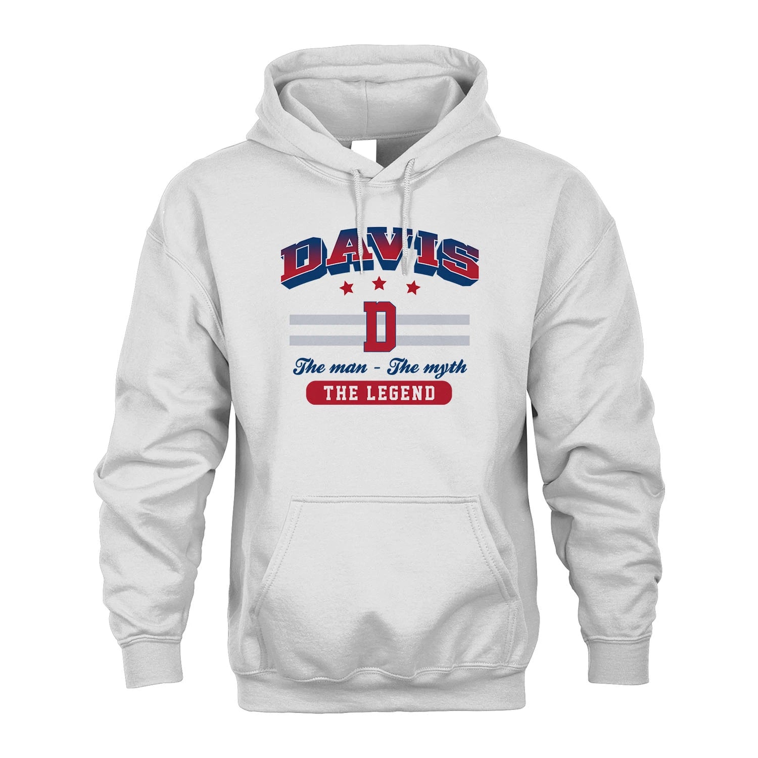 The Man The Myth The Legend With Your Name Shirt DAVIS M1-35