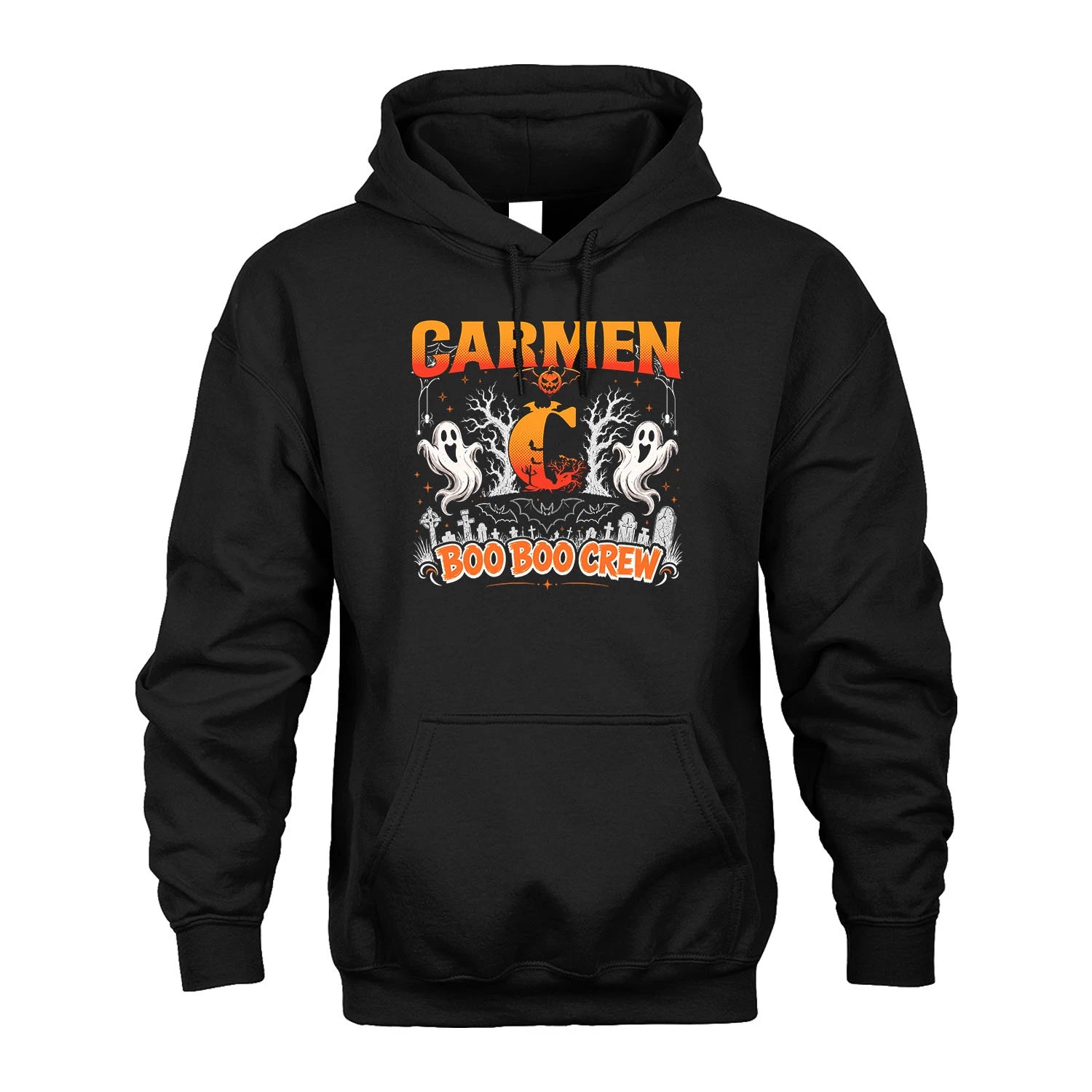Boo Boo Crew Halloween Custom Name Shirt CARMEN M1-28