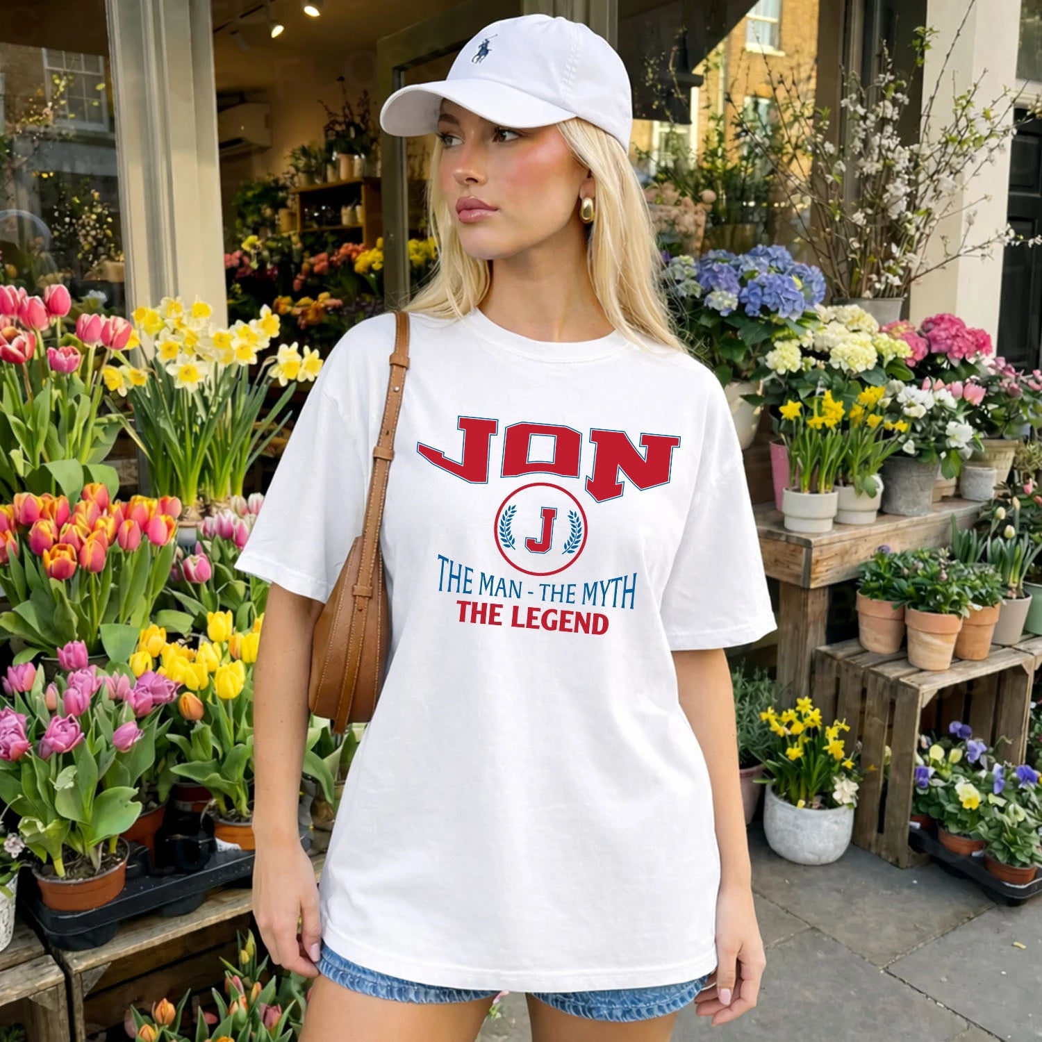 The Man The Myth The Legend Jet Style Shirt JON M1-9