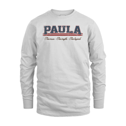 The Man The Myth The Legend Vintage Shirt PAULA M1-6