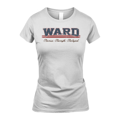 The Man The Myth The Legend Vintage Shirt WARD M1-6
