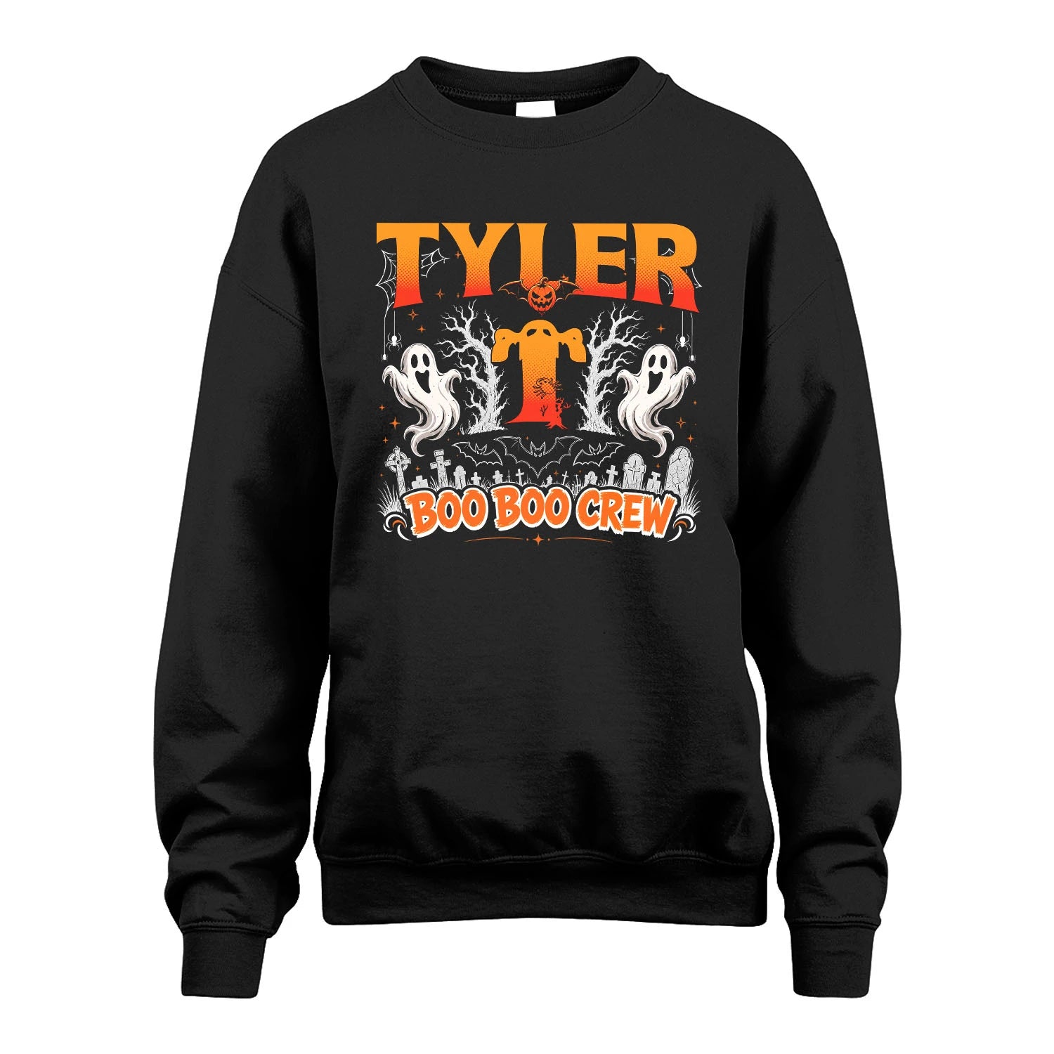 Boo Boo Crew Halloween Custom Name Shirt TYLER M1-28