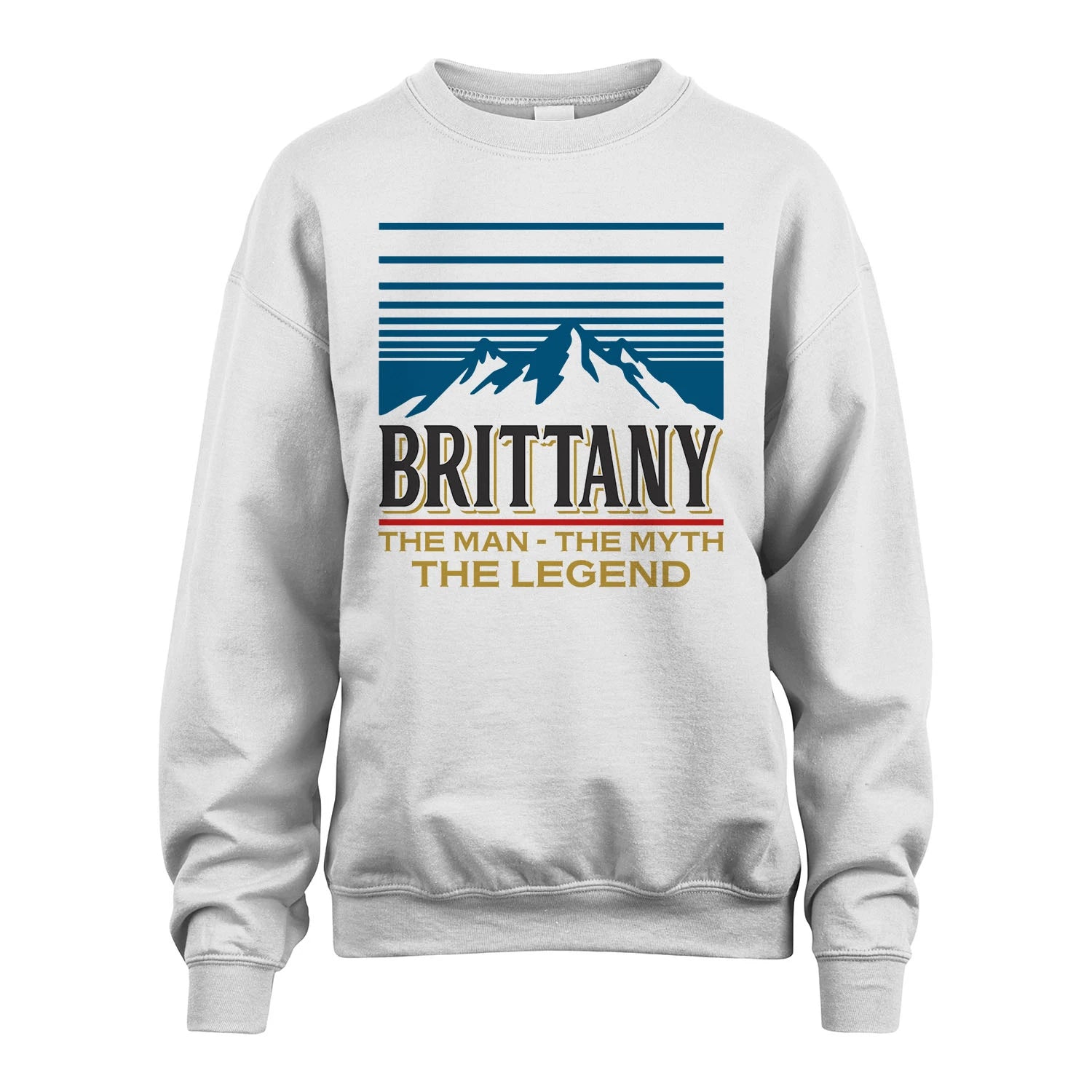 The Man The Myth The Legend Vintage Mountain Shirt BRITTANY M1-19
