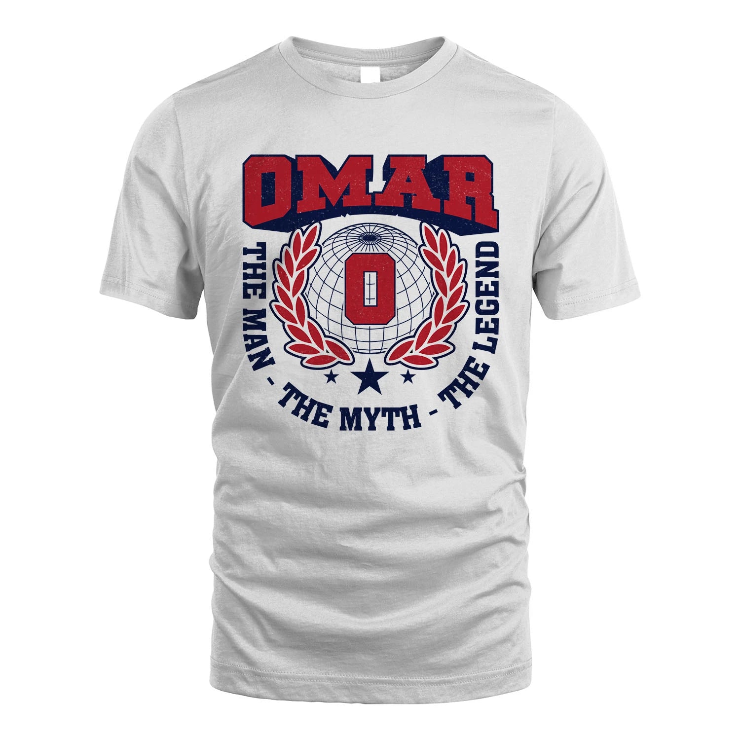 The Man The Myth The Legend Logo Shirt OMAR M1-30